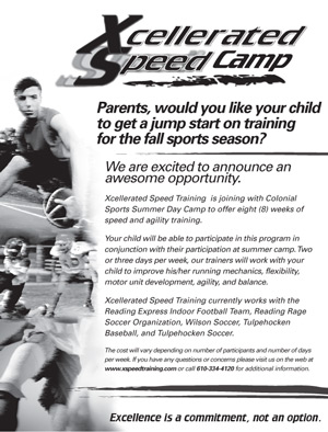 Xcellerated Speed Training Summer Camp
